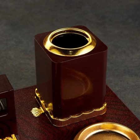 Tables set 6V1 (block d/papers, sub. D/seal, pencil case, clock, business card holder, globe)-10