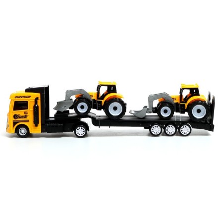 Truck inertial "Avtovos", with 2 tractors, color mix-1