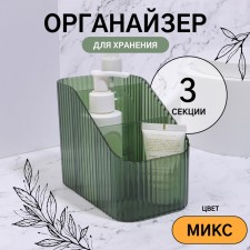 Organizer for storing manicure/cosmetic supplies 