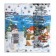 New Year's napkins Paper Harmony of color Multicompassion "Snowmen", 24*24 cm 100 sheets