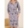 Women's dress, size 50, gray color