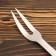 A fork for meat with a wooden handle 36 cm, 7x3.5 cm