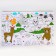 Soft puzzle for kids coloring “Mom and babies”, size 60x90 cm, 56 parts, crumb I