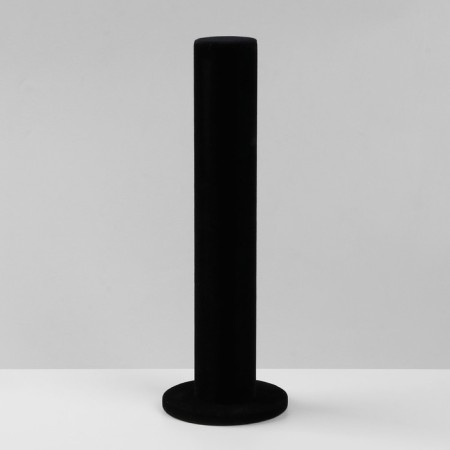 Top for clocks, bracelets, chain "tube", phlock, 10.5 × 10.5 × 31 cm, d = 5 cm, black color is black-1