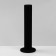 Top for clocks, bracelets, chain "tube", phlock, 10.5 × 10.5 × 31 cm, d = 5 cm, black color is black