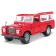 BBURAGO LAND Rover Series II, Die-Cast, 1:25, opening doors, red red