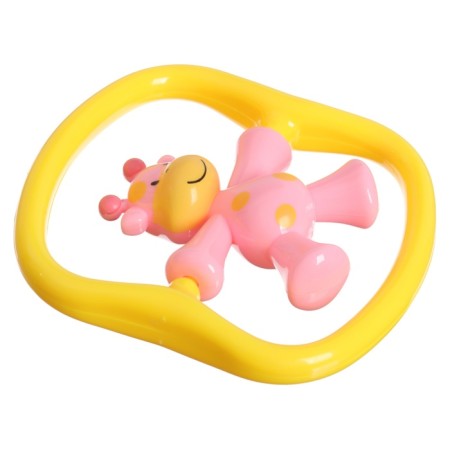 Rattle "giraffes" color pink, crumb I-3