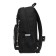 School backpack, 40 x 25 x 13 cm, Grizzly, ergonomic back, laptop department, black