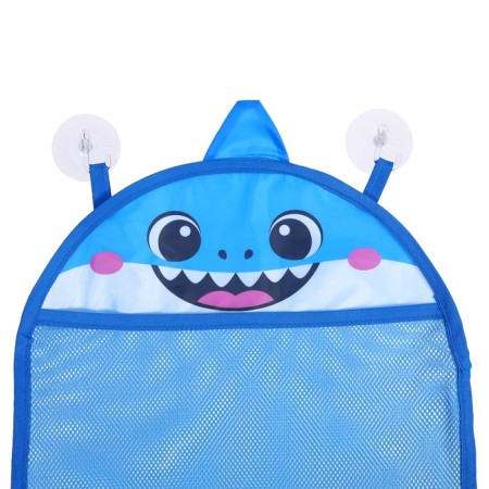 Grid - organizer "Shark", for storing toys in the bathroom, on suction cups-4
