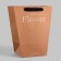 Package-crossbreaker trapezoid, "flowers", craft, 25x16x30cm 250g.