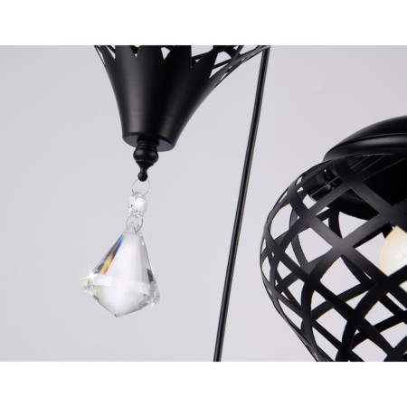 Suspended Ambrella Light, Loft, TR8444, 3HE27, Black Color-4
