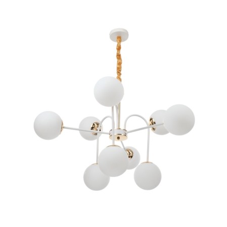 Causte "Punto" 9he27 white-gold 76x76x78 cm-3