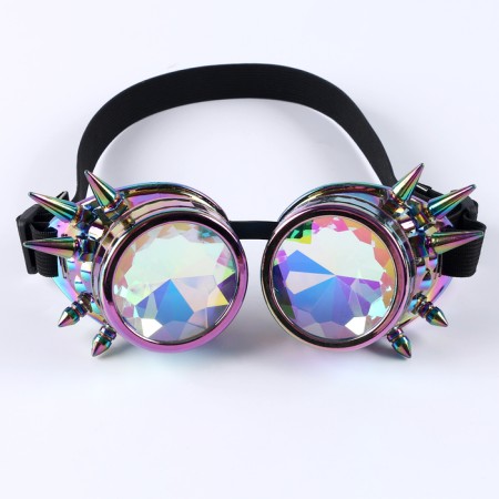 Carnival accessory glasses, with spikes holography-1