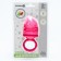 Nibbler with a textile mesh "sweet daughter", pink color