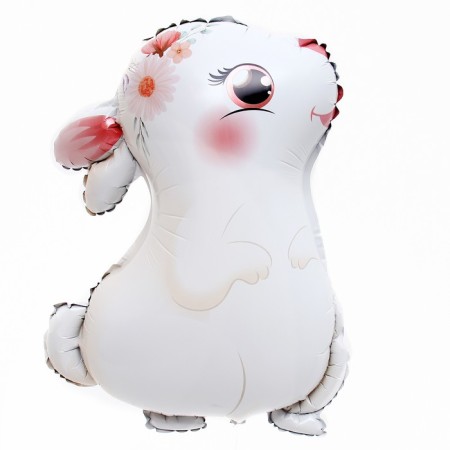 Foil ball 24 "Sweet white bunny"