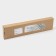 Bathroom shelf, 50 × 12 × 4 cm, metal, glass
