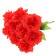 Artificial flowers "red rose" 40 cm