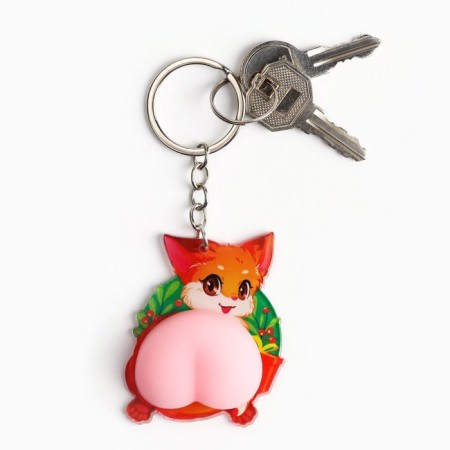 Antistress keychain “Be on a relaxation”, 4.4 x 10 cm-4