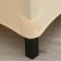 Case for chair, beige color, 90x40x40 cm, 100% polyester