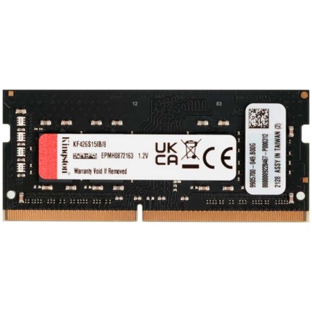 RAM KINGSTON SO-DIMM DDR4 8GB 2666MHz Fury Impact Black (KF426S15IB/8)