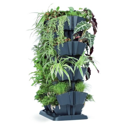 Vertical garden, black color, Cascade Garden-2