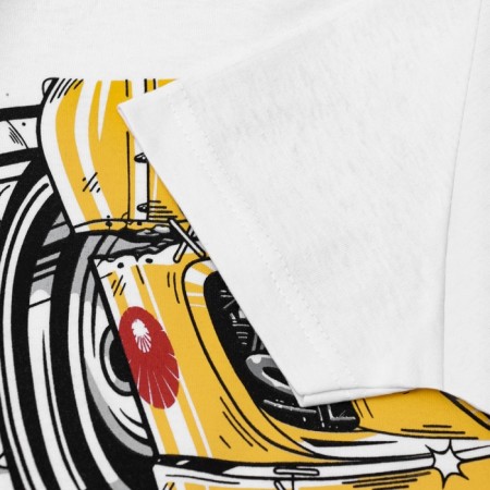 T -shirt for a boy, white color, height 128 cm-2