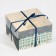 Box for Capcake "New Year's mood", 16 x 16 x 10 cm, New Year