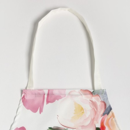 Apron Ethel "Peonies" 60 x80cm, 100% p/e-1