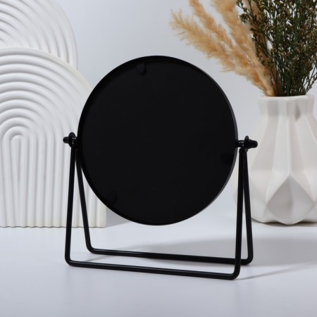 Bohemia desktop mirror, D mirror surface 14.5 cm, black color-4