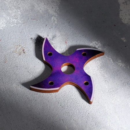 Wooden souvenir "Shuriken 2" mix-3