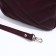 Richet Cross-Boda Bag on a zipper, external pocket, burgundy color