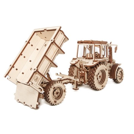 Prefabricated Model Wooden 3D Ewa trailer for the Belarus tractor 82/2022-5