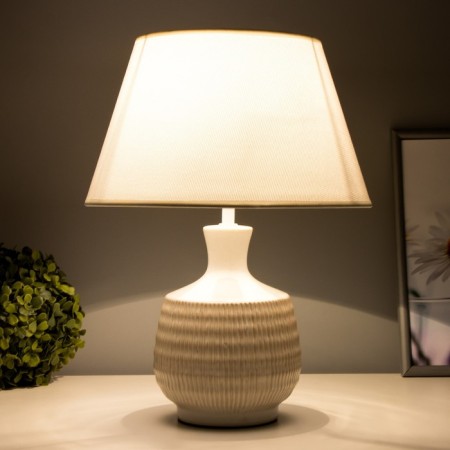 Loxy table lamp E14 40W white 30x30x41 cm Risalux-2