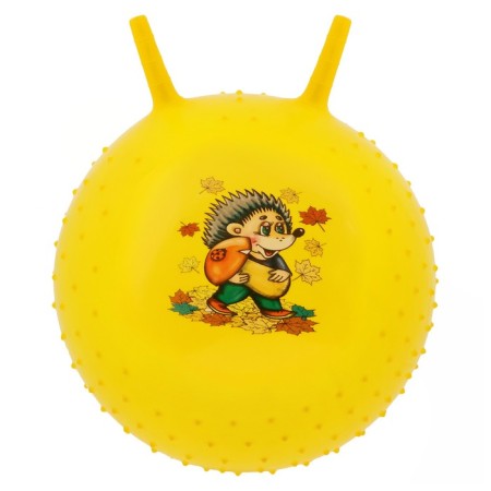 The bunch of a jump with horns "Happy Smiles", Massage, D = 45 cm, 350 g, mix-3