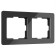 Frame W0022708, 2 Acrylic sockets, black