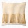 Pillowcase decorative Ethel Scandil, 45x 45cm, yellow color, cotton