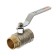 Ball valve "STM" Standard, PN25, internal/outer thread 1 ", lever