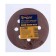 Circle of abrasive grinding under the "Velcro" tundra, perforated, 125 mm, P80, 10 pcs.