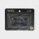 A set of hooks of self -adhesive stalls Stölz “Classic. Square ", 2 pcs, metal, black color