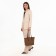 Luggage bag with lightning, medium size, brown color