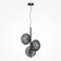 Suspension lamp Maytoni Mod268PL-03B, 3CHE14, 40W, 32.5x32.5x351 cm, Black color black
