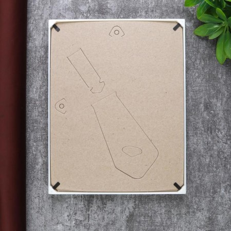 Photo frame plastic L-1 15x21 cm pearl (plastic screen)-3