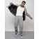 Male tracksuit, size 56, gray color