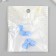 Busina silicone "flattened" porcelain-blue d = 1.2 cm