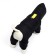 Combines for animals, winter on fleece, s (DS 20-22 cm, OG 32-34 cm, Osh 26 cm), black