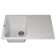 Quartz-quartz kitchen up-up-quartz upd-04, rectangular, color 01 white