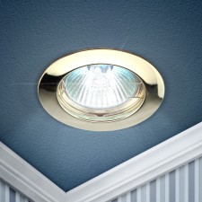 Lamp built -in era KL1, IP20, 50W, 75 mm, color gold