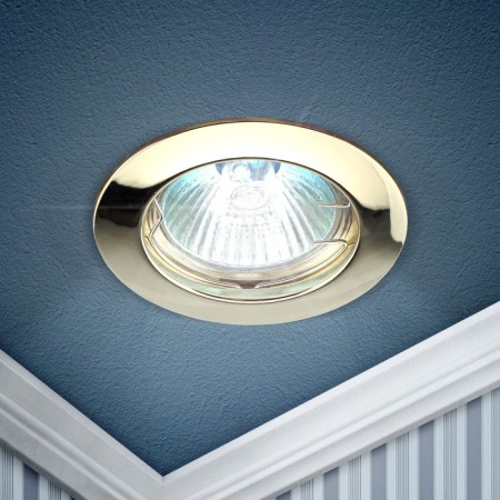 Lamp built -in era KL1, IP20, 50W, 75 mm, color gold