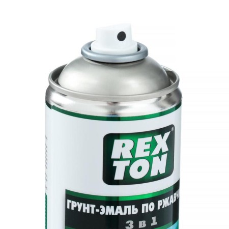 Rexton soil-enamel in rust 3 in 1, black, aerosol 520 ml RT-150.20-1