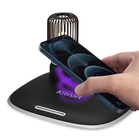 Wireless charging KitFort KT-3372-1, 24.5 W, black color-3